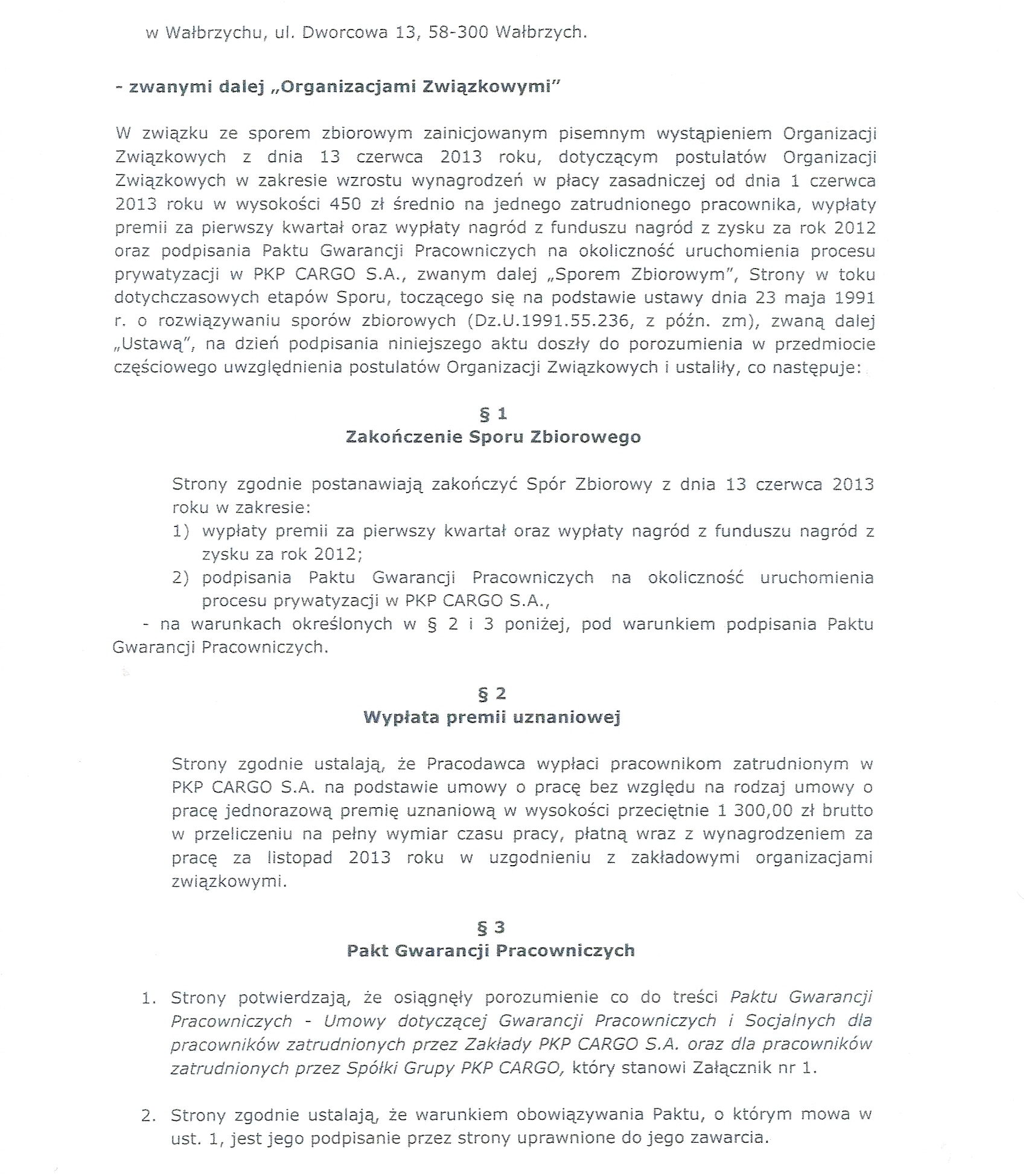 Porozumienie 2