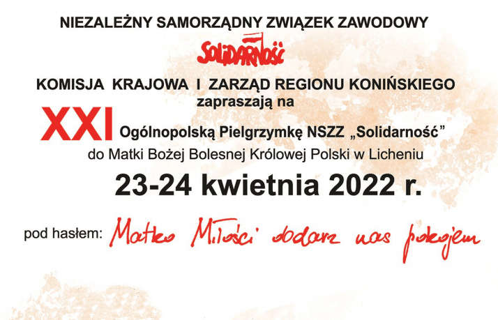 Pielgrzymka do Lichenia 2022